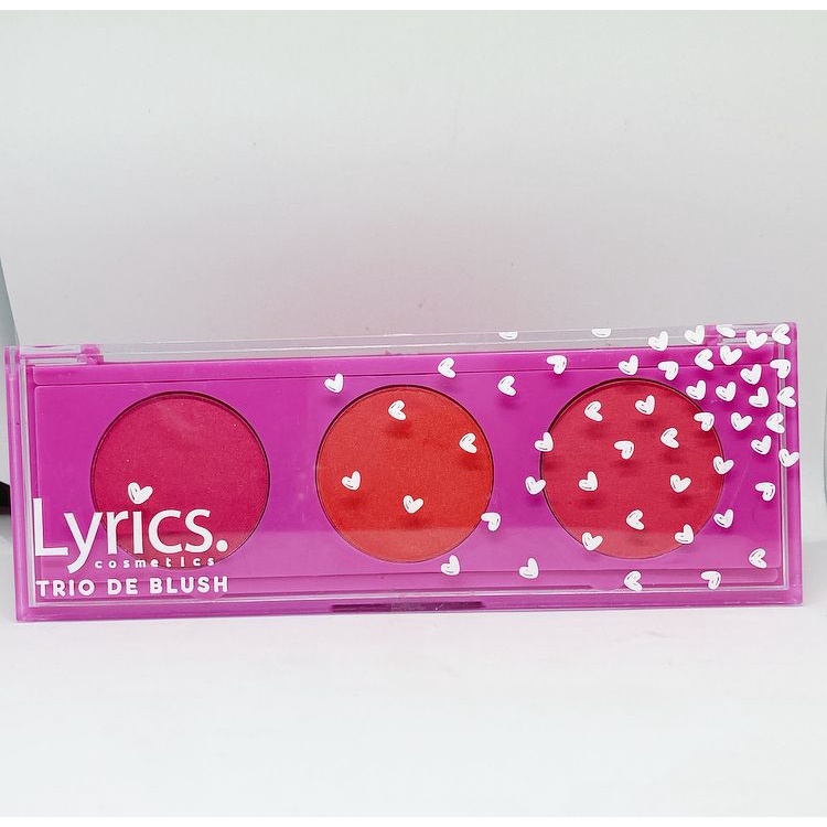 Trio De Blush Lyrics Ly0127 Shopee Brasil