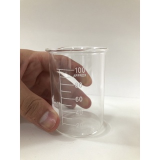 Copo Becker de vidro medidor 100ml