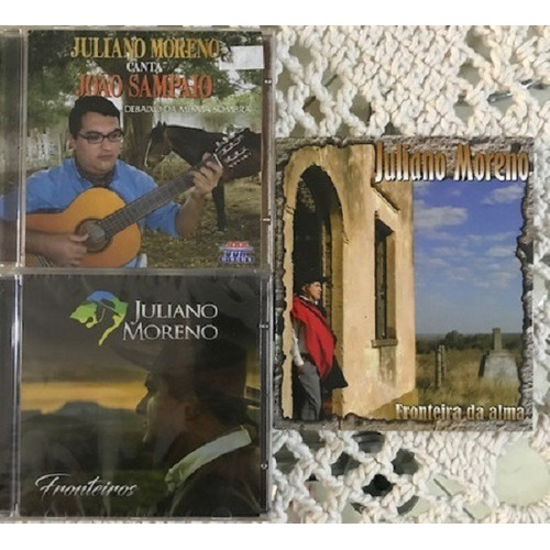 Cd - Juliano Moreno - 03 Cds