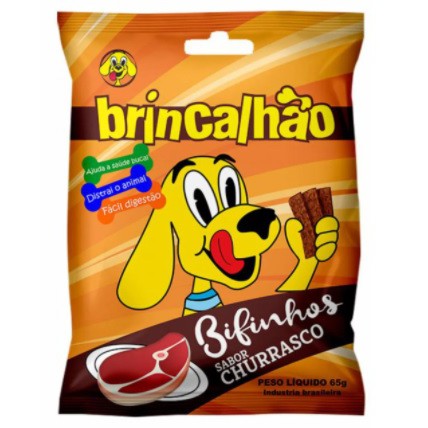 Bifinho Pet Brincalhão Sabor Churrasco 65g