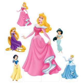 Mini Kit Display Festa Infantil Princesas Disney em Oferta na Shopee