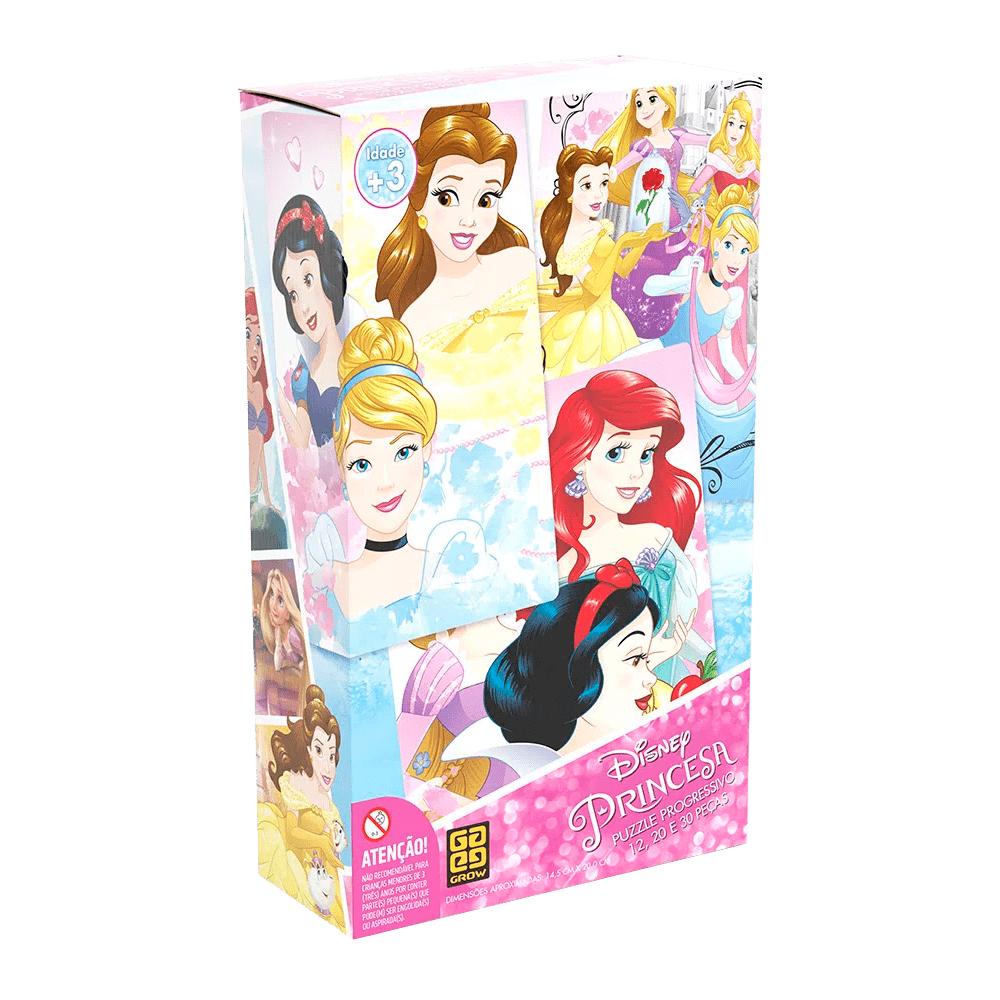 Puzzle Progressivo Princesas em Oferta na Shopee