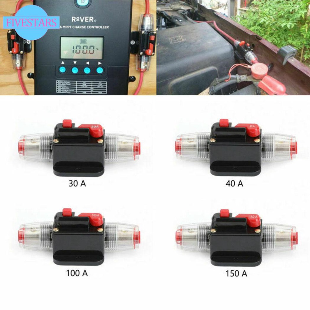 Interruttore Circuito Impermeabile 30A-150A Ruolin | Ripristino Manuale Per Auto E Barche - Foto 10