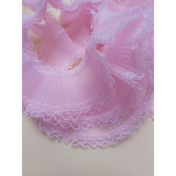 Renda Jabot Diversas cores - 4,5 cm - 2 metros em Oferta na Shopee