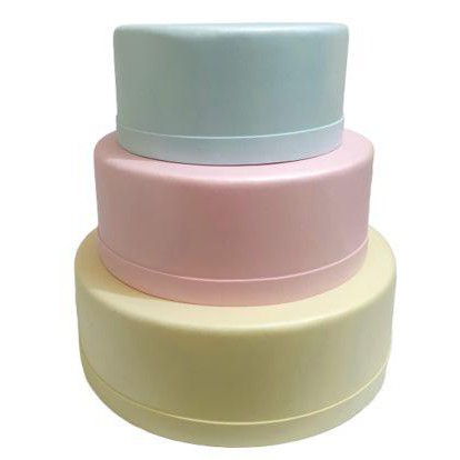 Bolo Fake para Decorar Cores Candy