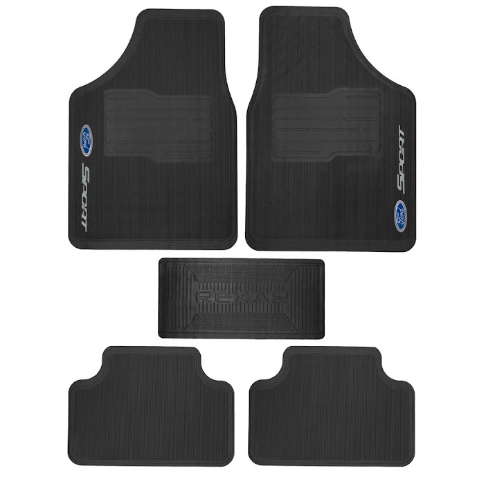 Kit De Tapetes Otimizado Pra Carro 5 Peças Ford Novo Fiesta Todos Os Anos