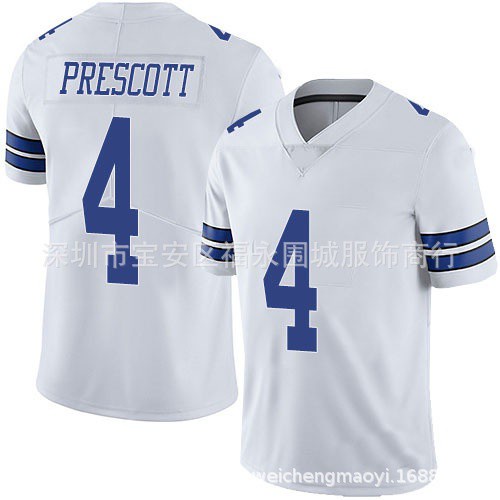 Boys 4-20 Dallas Cowboys Dak Prescott Replica Jersey