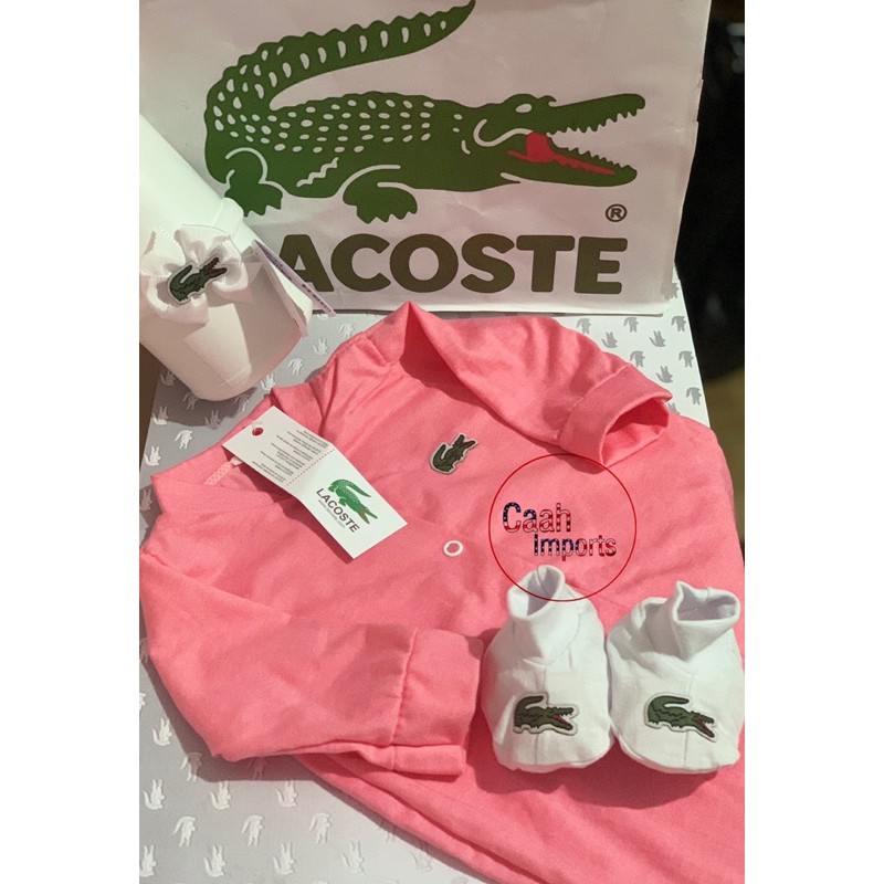 Macacao Lacoste Bebe Menina Shopee Brasil