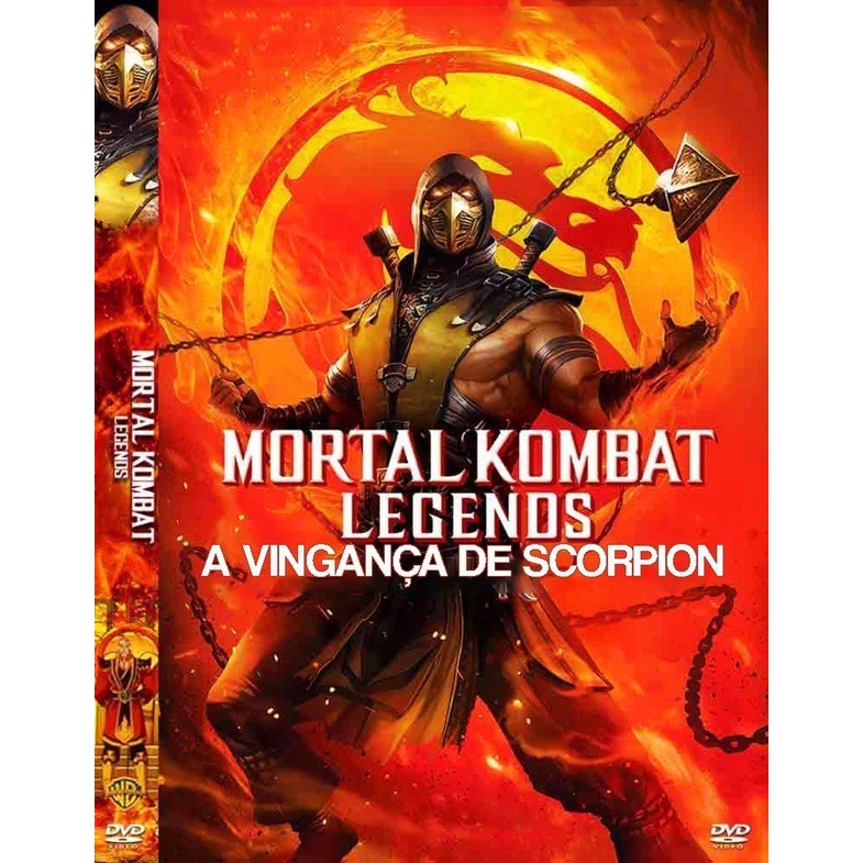 Dvd Mortal Kombat - A Vingança De Scorpion ( Dublado ) REF:04IE