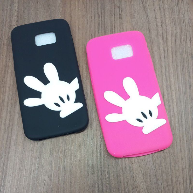 Capa de Celular Samsung S7 EDGE - Promoção🔥 Capinha Minnie Mickey Disney Case linda em silicone linda macia S7 edge