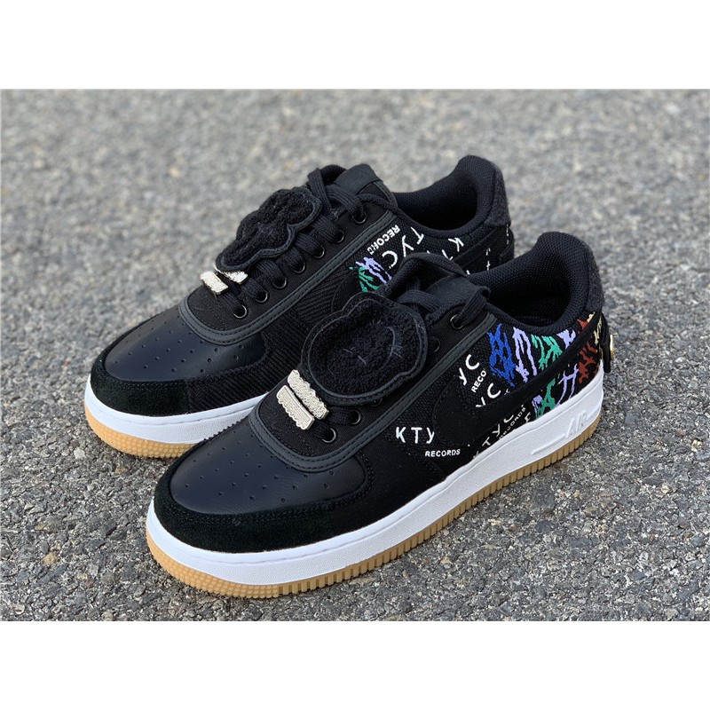 tenis travis scott preto