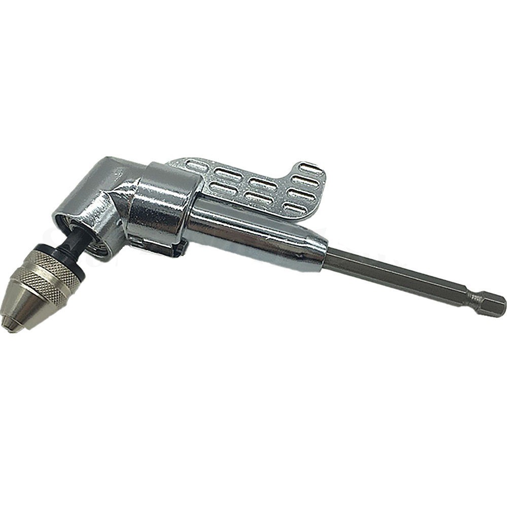 Mini Mandril Adaptador & Mandril Angular 1/4 Metal 2pças