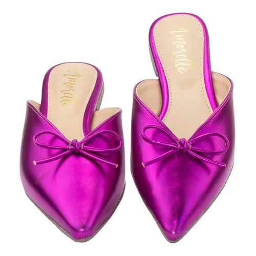 sandalia mule rasteira