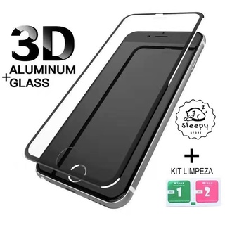 KIT 3 Película de Vidro 3D Samsung /MT  Alta Resistencia