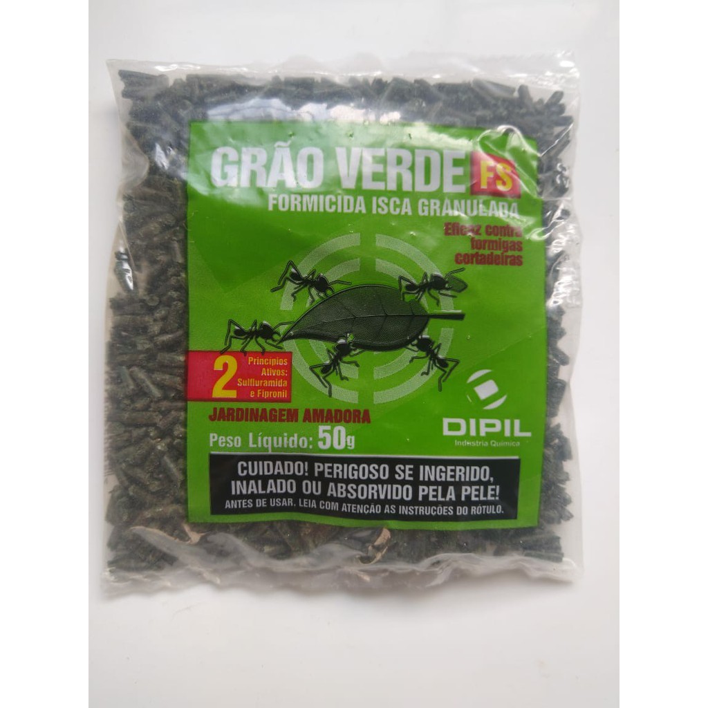 Graoverdemata formigas grão verde 50g...