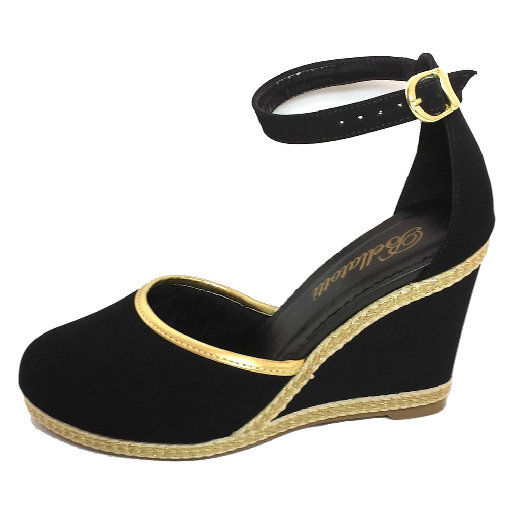 sandalia anabela bellatotti