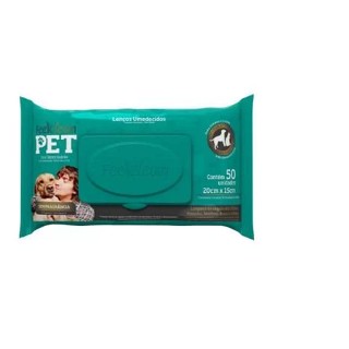 Lenço Umedecido FEELCLEAN Pet com 50 Unidades - Uso Veterinário em Oferta na Shopee