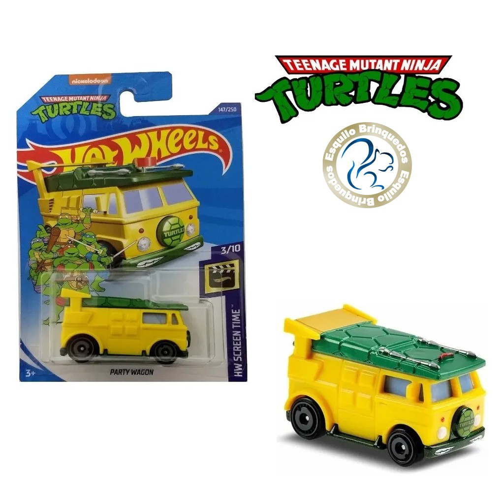 Hot Wheels - Tartarugas Ninja Party Wagon