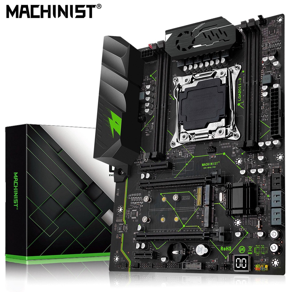 [100 % original] Machinista x99 mr9a pro Placa-Mãe lga 2011-3 xeon v3 ...