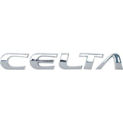 Letreiro Celta Cromado Celta 2000 em Oferta na Shopee