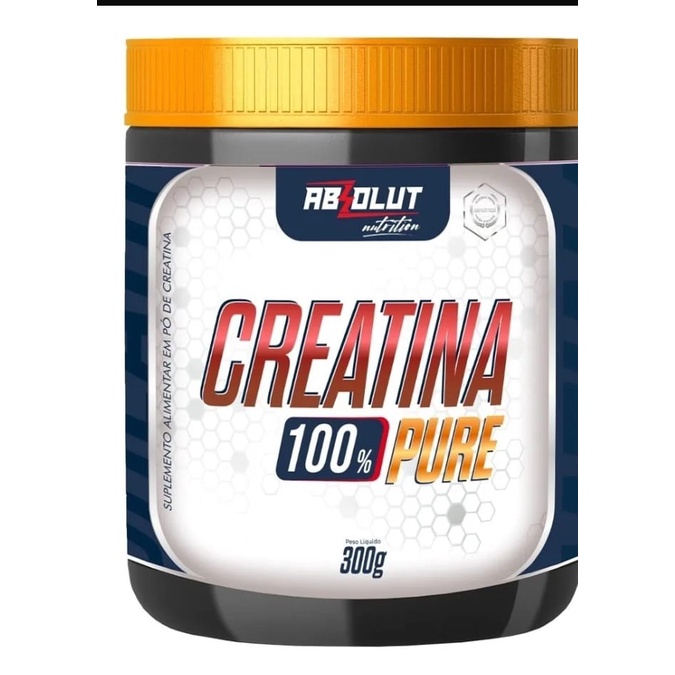 Creatina Pura 300g Monohidratada E Micronizada Absolut Shopee Brasil 2879