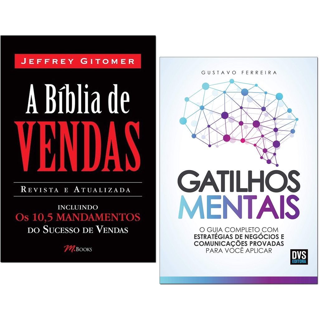 Livro A Bíblia de Vendas + Gatilhos Mentais