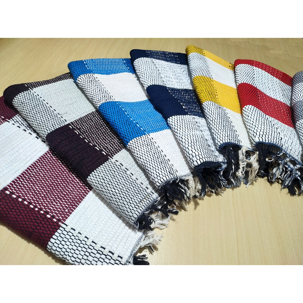 Tapete Tear Quadro 78x48cm Artesanal Para Sala Quarto Banheiro Cozinha - Sortido em Oferta na Shopee