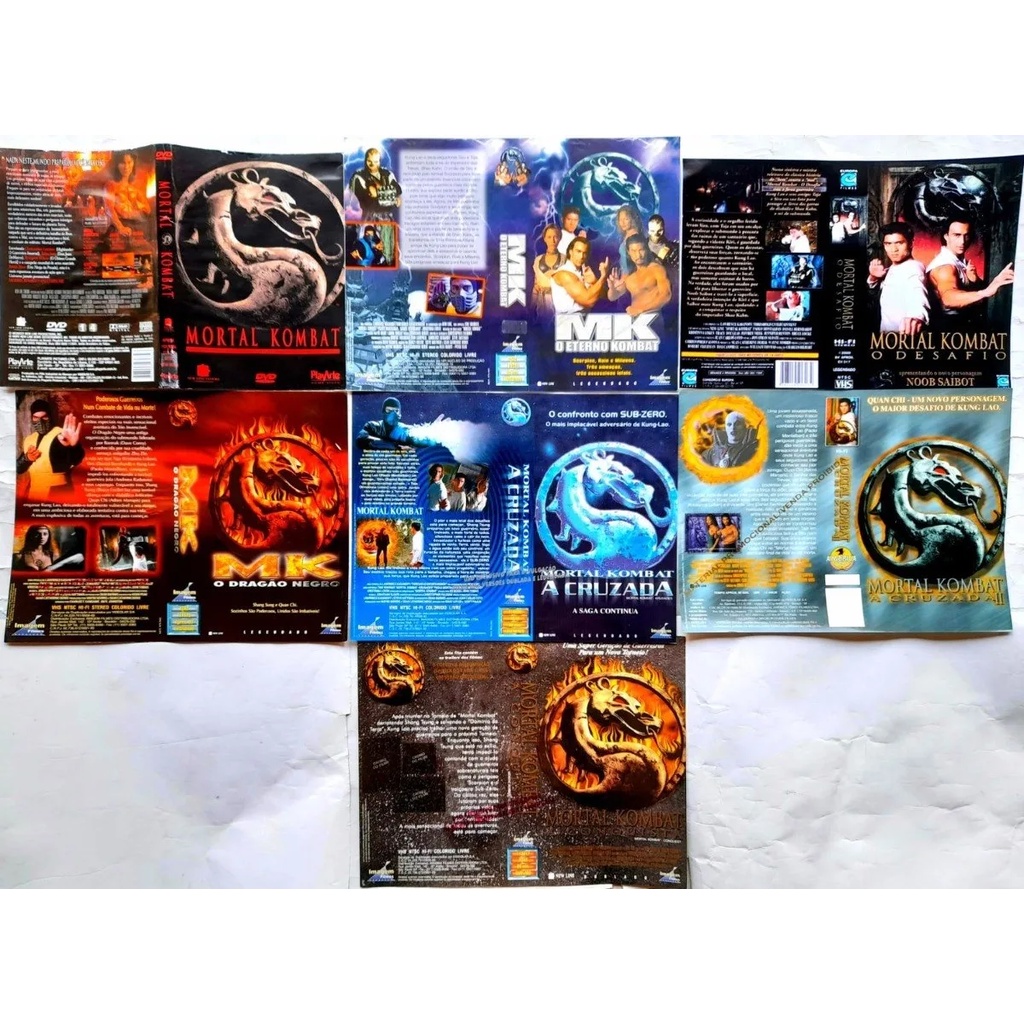 Dvd Filmes Mortal Kombat - leia