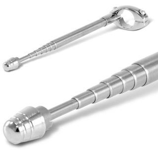 Antena Corta Pipa Pro Tork Retrátil Para Guidão Moto 7 Estágios Em Aço