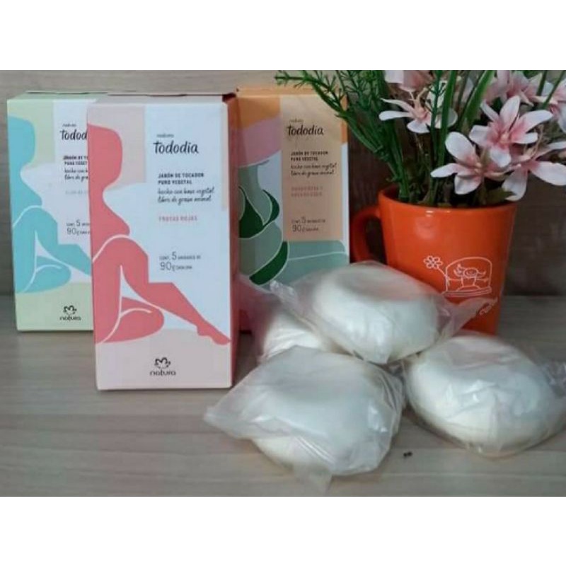 Caixa de sabonete natura todo dia com 5unidades