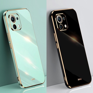 Capa De Silicone TPU Flexível Anti-Impacto Para Xiaomi Mi 11 Pro Ultra Lite 4G 5G 11X