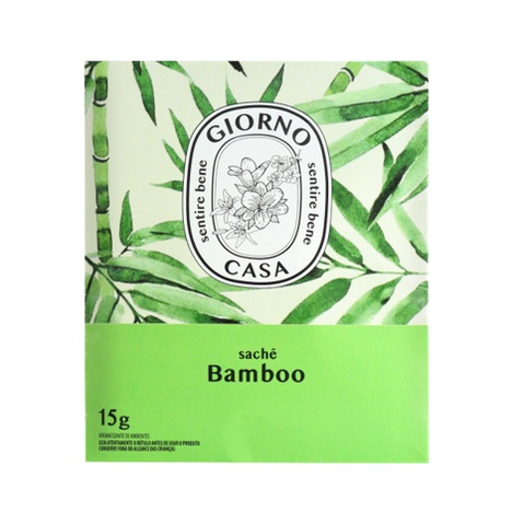 Odorizante de Ambientes Sache Giorno Bamboo 15g