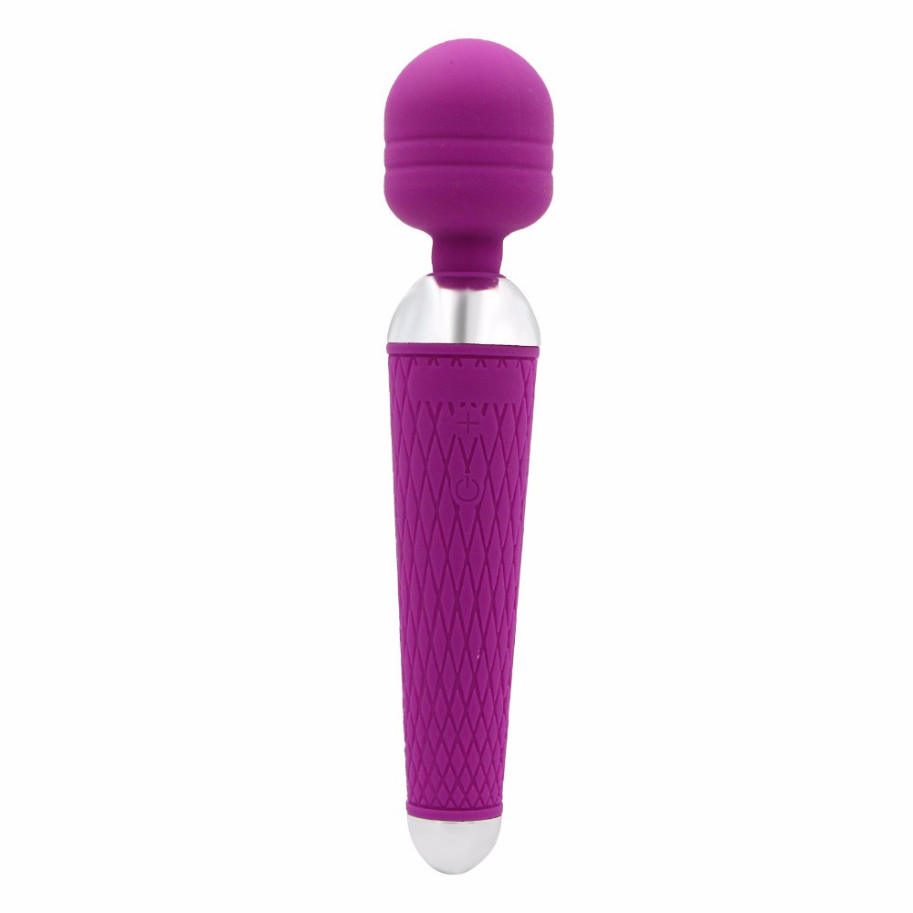 Massageador Corporal Estimulador Vibrador Massagem Magic Wand Varinha Mágica Portátil Top De 4475