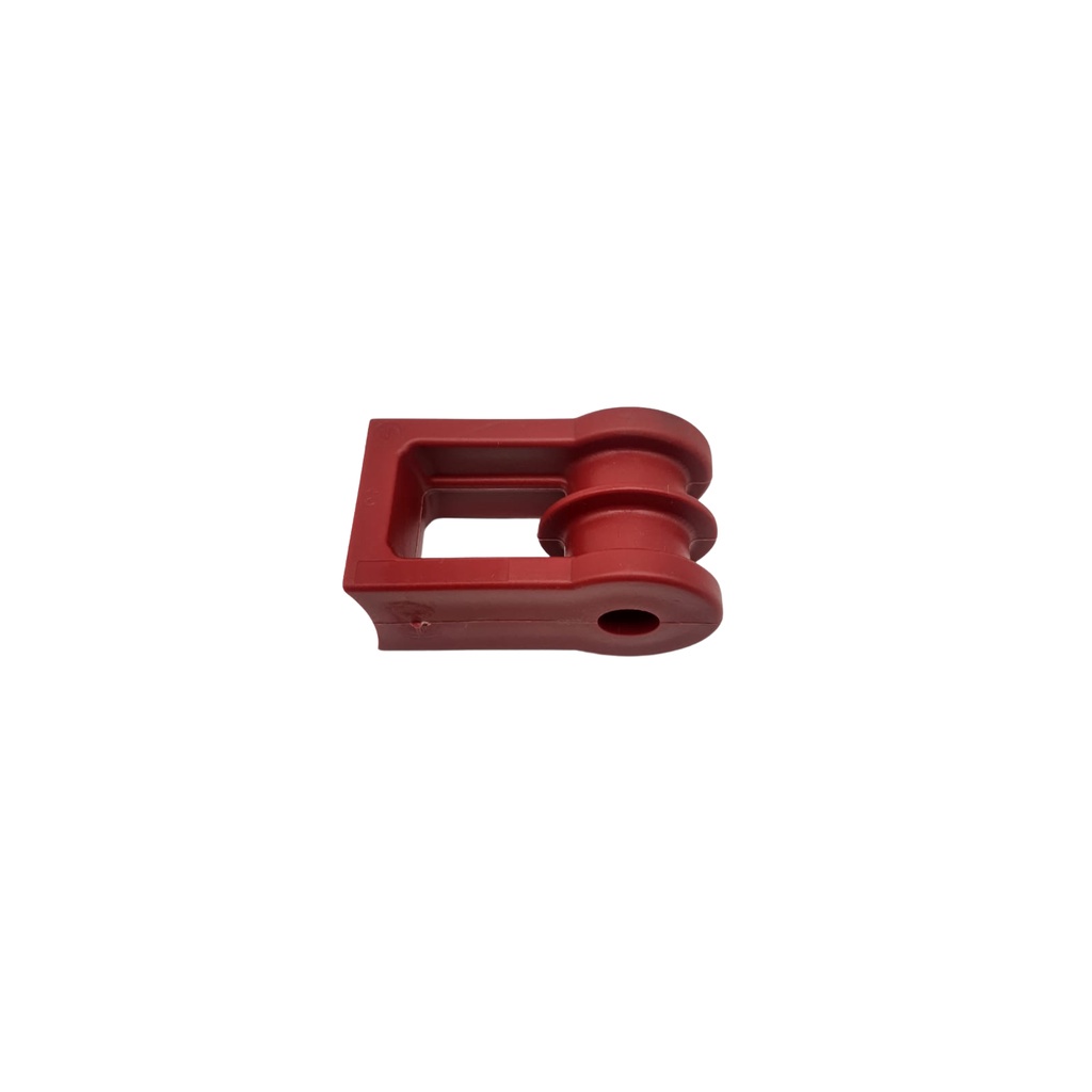 SUPORTE DE ANCORAGEM (MINI) PP - VERMELHO - KIT 10UN