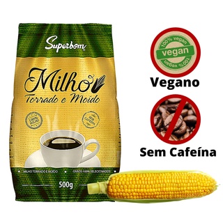 Café de Milho Sem Cafeína Moido Super Bom 500g Promocional