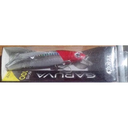 Isca Artificial De Peixe Cor Prata E Vermelha Da Azpr
