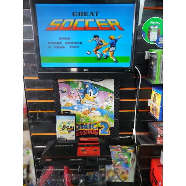 jogo Super futebol Master System original
