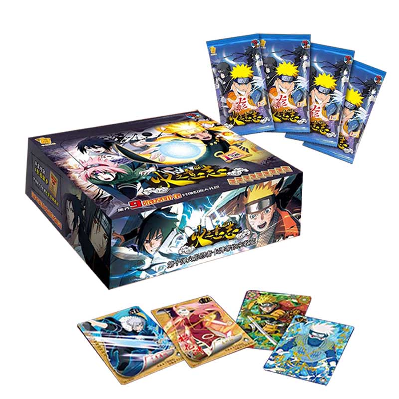 Card Naruto Originais do Japão - Booster cartas Naruto