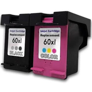 Par kit combo de Cartucho 60 Preto + Colorido C4680 C4780 D1660 F4280 D110
