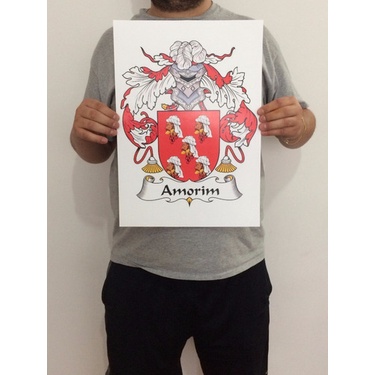 Brasão da Família Amorim: Onde Comprar | BuscaProdutos