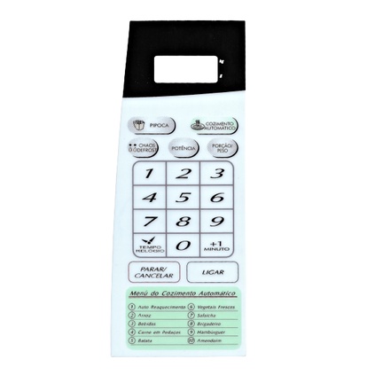 Membrana Teclado Para Microondas Panasonic Nns 53 Pipoca