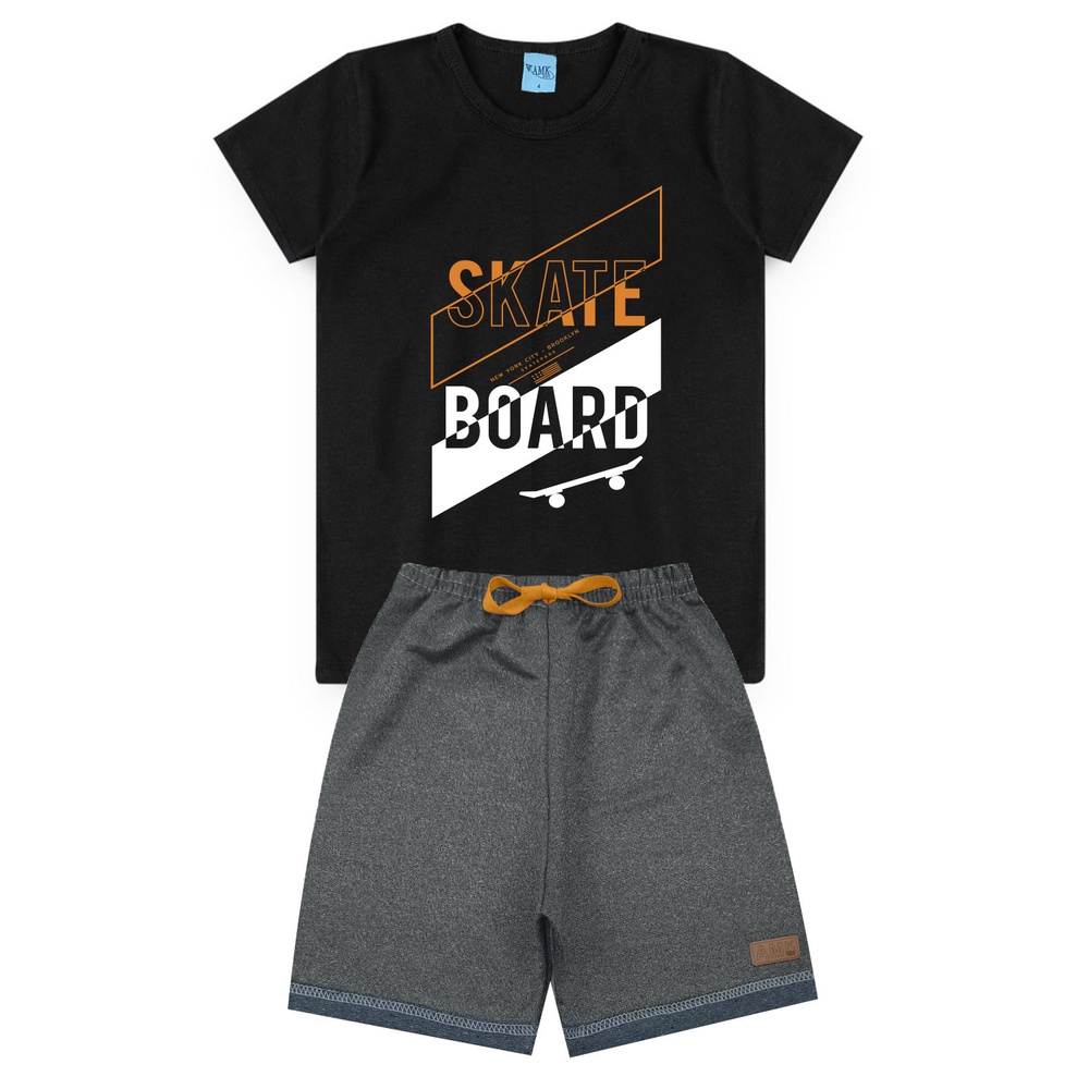 Conjunto Infantil Menino Roupa de Crian\u00e7a masculino Bermuda e Camiseta ...