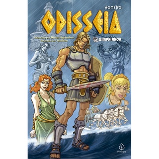 Livro - Odisseia - Capa comum em quadrinhos em Oferta na Shopee