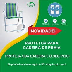 Kit para 5 cadeiras - Protetor para cadeira de praia