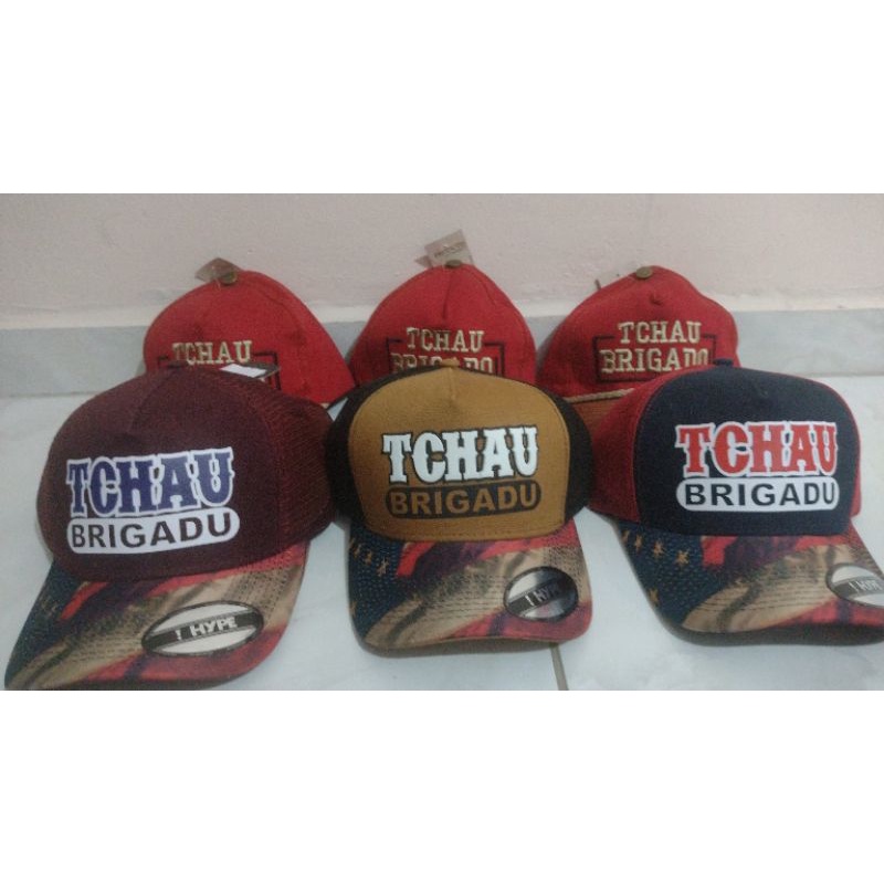 Boné Tchau brigado