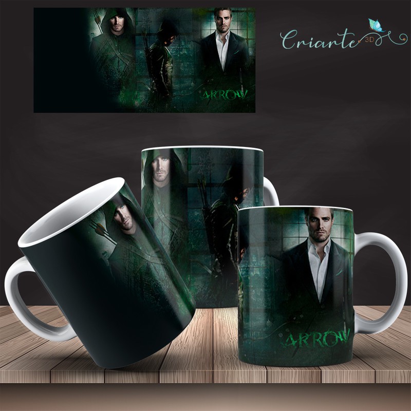 Caneca Porcelana Coleção Arrow Mod 09