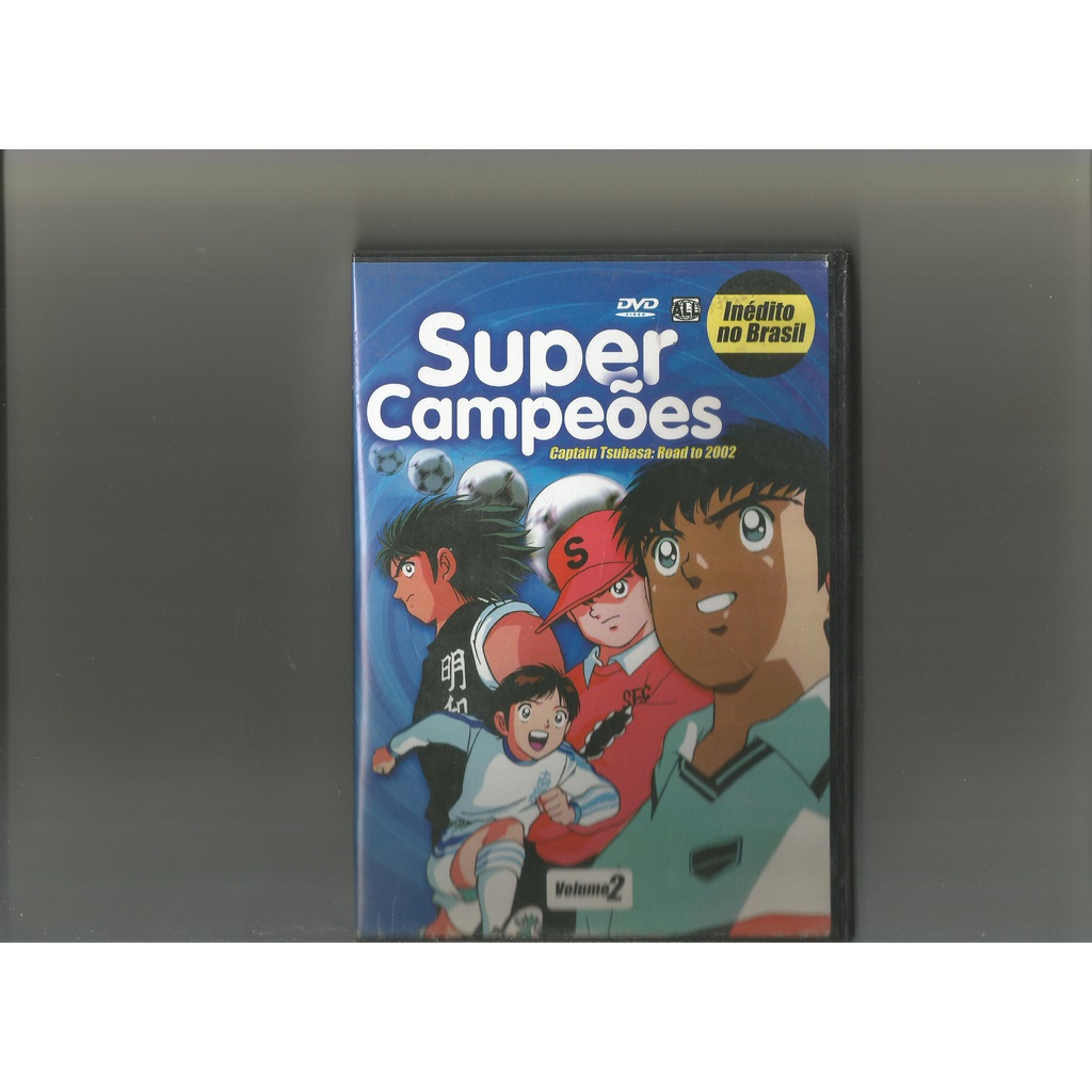 DVD * Super Campeões - Vol.2 - Captain Tsubasa: Road To 2002. *  DUBLADO - IMPECÁVEL
