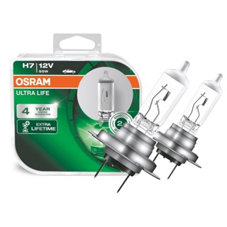 Lâmpada Farol Baixo 307 2001 Até 2012 Osram Ultralife H7 em Oferta na Shopee