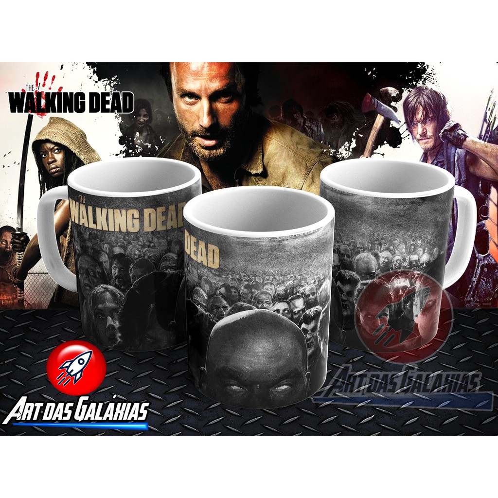 Caneca Cerâmica The Walking Dead MOD5