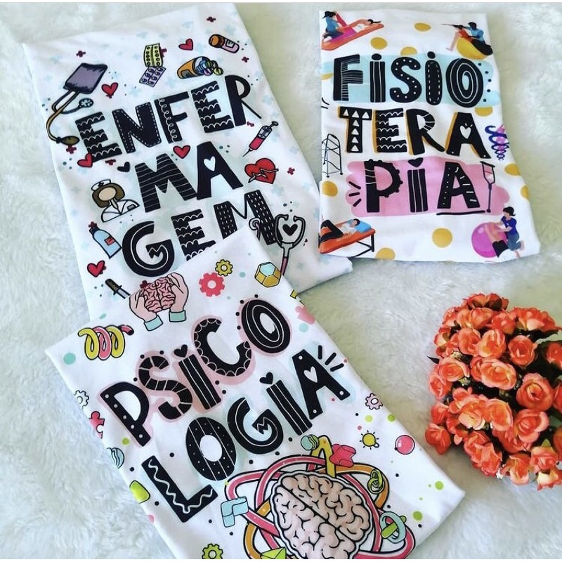 T-shirt profissao, direito, pedagogia, enfermagem, psicologia, veterinária, artesã, agente de saúde, manicure, contadora,Blusa feminina, camiseta de profissão.